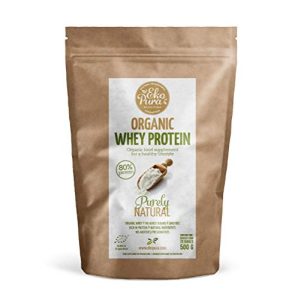 Bio Whey Protein Ekopura, Purely Natural, 80% Protein, 500g