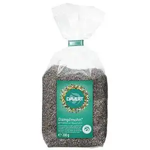 Blaumohn Unbekannt Davert – Dampfmohn Bio gemahlener 200g