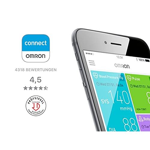Blutdruckmessgerät Omron EVOLV smart – Kabellos All-in-One