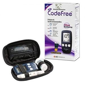 Blutzuckermessgerät CodeFree SD Set mit Teststreifen