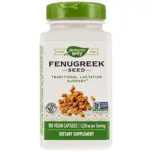 Bockshornklee NATURE’S WAY, Fenugreek, 610mg, 180 Kapseln