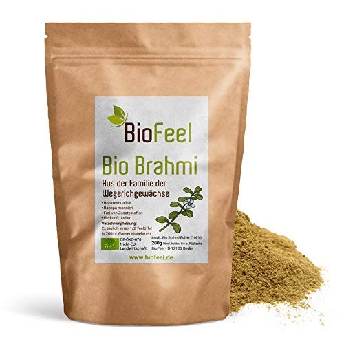 Die beste brahmi biofeel bio pulver 200g Bestsleller kaufen