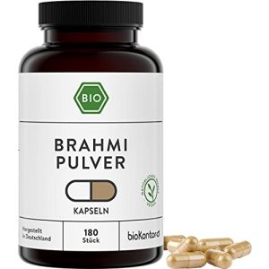 Brahmi bioKontor Kapseln BIO | 180 Kapseln | 1500 mg je Tagedosis