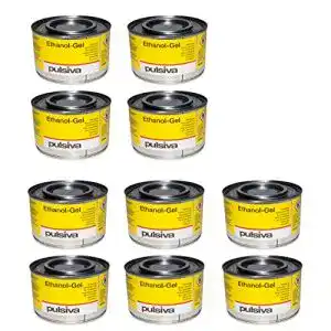Brennpaste Airbrush-City 10x Ethanol Dosen 200g Chafing Dish