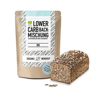 Brotbackmischung Organic Workout LOWER-CARB- 350g – Bio