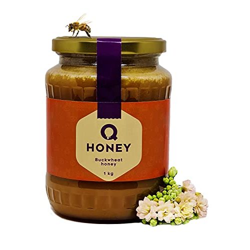 Die beste buchweizenhonig q honey reiner roher 100 natuerlich 1 kg Bestsleller kaufen