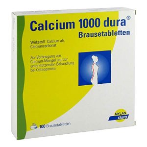 Calcium-Brausetablette Calcium 1000 dura Brausetabl 100 St