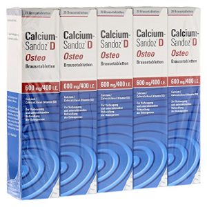 Calcium-Brausetablette Hexal Calcium Sandoz D Osteo, 100 St