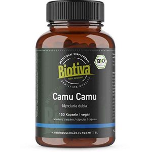 Camu Camu Biotiva Bio Kapseln 150 Stück – 700mg