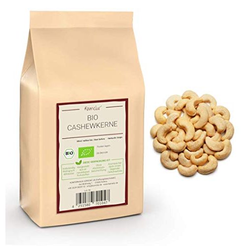 Die beste cashewkerne kamelur 1kg bio rohkost ganze cashew nuesse Bestsleller kaufen