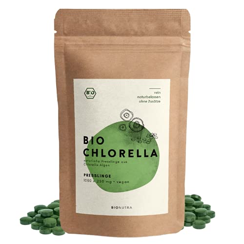Die beste chlorella bionutra presslinge bio 1000 x 250 mg tabletten Bestsleller kaufen