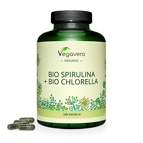Die beste chlorella vegavero spirulina bio hochdosiert 240 kapseln Bestsleller kaufen