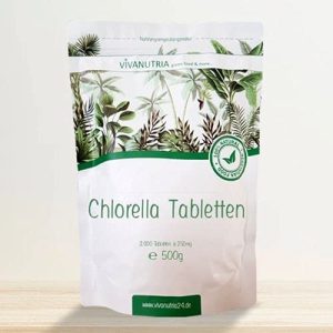 Chlorella Vivanutria Presslinge 500g, 2000 Tabletten ohne Zusätze