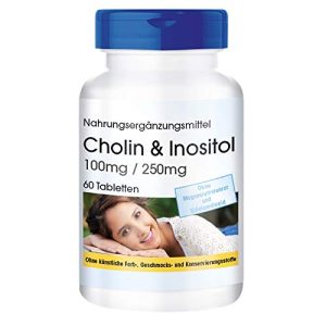 Cholin Fair & Pure Tabletten mit Inositol, 100mg/Inositol 250mg