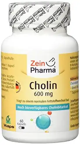 Cholin ZeinPharma 600g 60 Kapseln (Monatspackung)