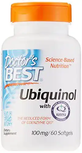Coenzym Q10 DOCTOR’S BEST, Ubiquinol mit Kaneka QH, 60 Kaps.