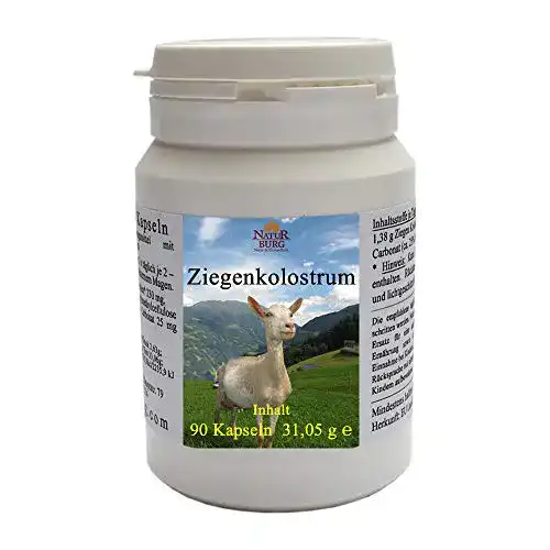 Colostrum NaturBurg Kolostrum Biestmilch, 90 Kapseln
