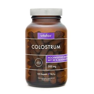 Colostrum VITAFAIR (500mg pro Tagesdosis), 120 Kapseln