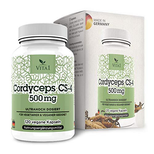 Die beste cordyceps vita 1 vita1 sinensis 500mg 120 kapseln vegan Bestsleller kaufen
