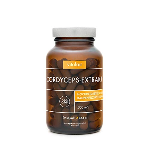 Die beste cordyceps vitafair extrakt 500mg pro kapsel 90 kapseln Bestsleller kaufen