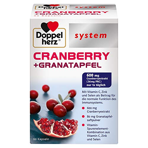 Die beste cranberry kapseln doppelherz system cranberrygranatapfel Bestsleller kaufen