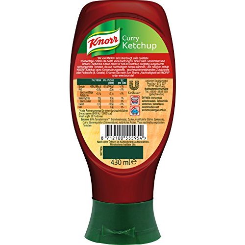 Curry-Ketchup Knorr Curry Ketchup 430 ml (8 x 430 ml)