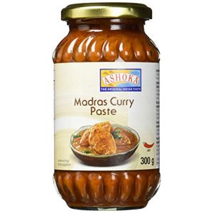 Currypaste Ashoka, scharf, Madras, 6er Pack (6 x 300 g)