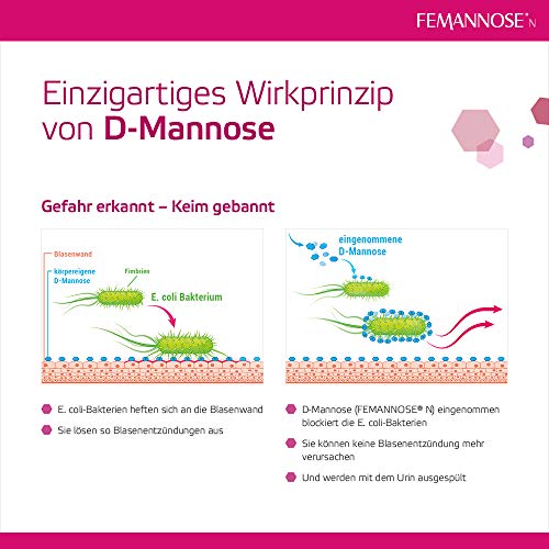 D-Mannose FEMANNOSE N – Granulat, 30 Portionsbeutel