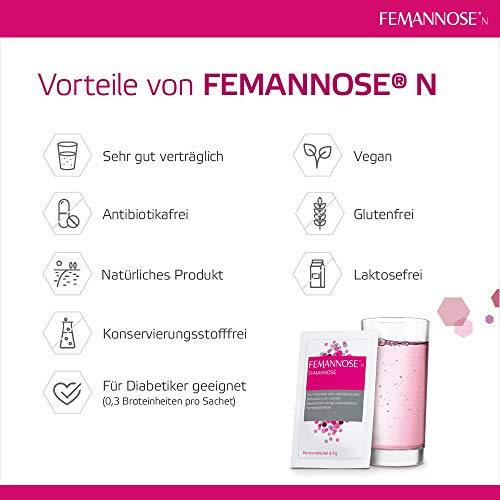 D-Mannose FEMANNOSE N – Granulat, 30 Portionsbeutel