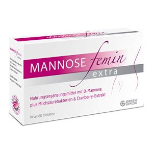 D-Mannose Green Offizin Mannose Femin Extra – 60 Tabletten