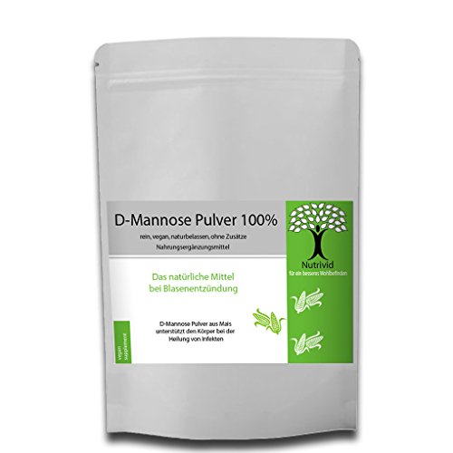 Die beste d mannose nutrivid d mannose pulver aus mais rein vegan Bestsleller kaufen