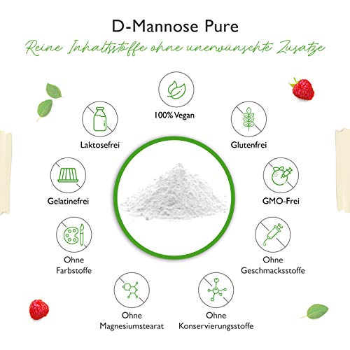 D-Mannose Vit4ever Pulver – 200 g – (3,3 Monate Vorrat)
