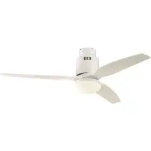 Deckenventilator Casafan mit Leuchte, E14, 80 W, Weiß