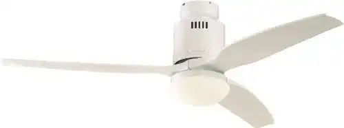 Deckenventilator Casafan mit Leuchte, E14, 80 W, Weiß