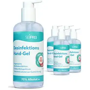 Desinfektionsgel SEIFREI ® Desinfektions Hand-Gel 5 x 500ml