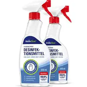 Desinfektionsspray WoldoClean Desinfektionsmittel 2x 500ml