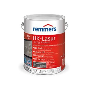 Dickschichtlasur Remmers HK-Lasur Grey-Protect anthrazitgrau, 5 L