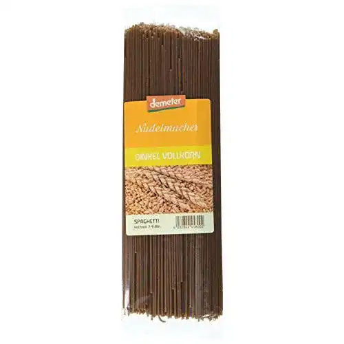 Dinkelnudeln Demeter Nudelmacher Dinkelvollkorn Spaghetti