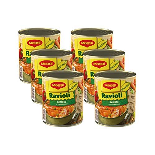 Die beste dosenravioli maggi gemuese ravioli in tomatensauce 6 x 800 g Bestsleller kaufen