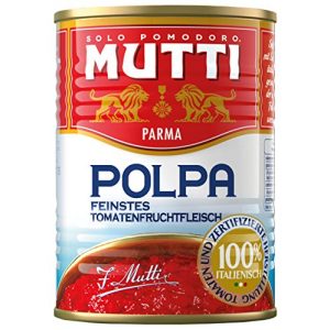 Dosentomaten Mutti Polpa Fine – Tomatenfruchtfleisch, 6 x 400 g