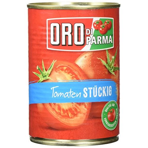 Die beste dosentomaten oro di parma tomatenkonserve stueckig 12 x 400 g Bestsleller kaufen