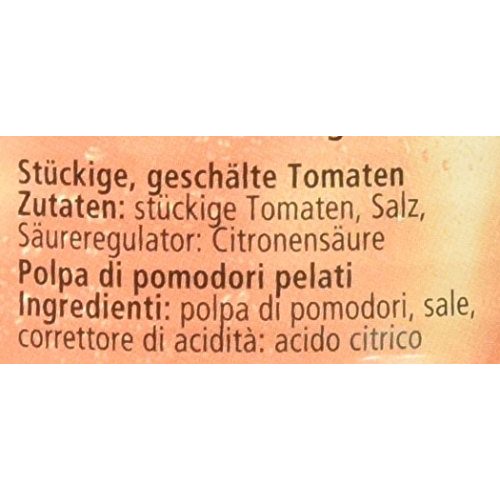 Dosentomaten Oro di Parma Tomatenkonserve, Stückig 12 X 400 g