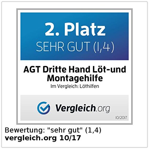 Dritte Hand im Vergleich AGT Löthilfe: Dritte Hand, LED-Lupe