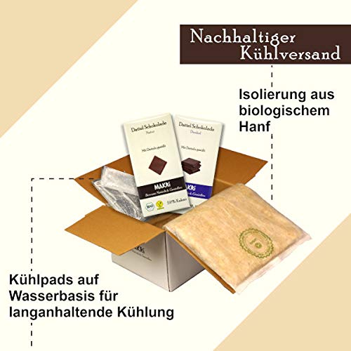 Dunkle Schokolade Makri Dattel Schokolade – Natur 59%, 85g