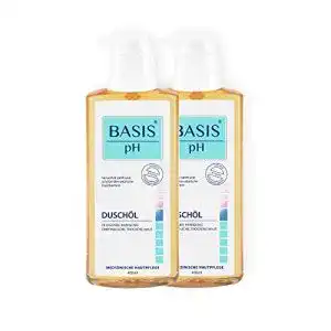 Duschöl Basis pH für trockene Haut, pH-hautneutral, 2 x 400ml