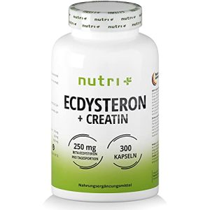 Ecdysteron Nutri + Creatin Kapseln hochdosiert, 300 Capsules