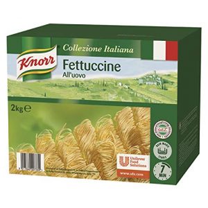 Eiernudeln Knorr Fettuccine Pasta mit Ei, schmale Bandnudeln, 2 kg