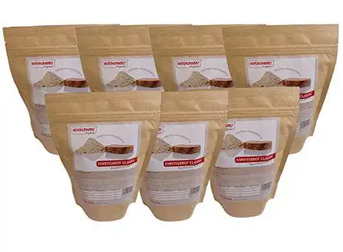 Eiweißbrot-Backmischung Konzelmanns Original – 7x370g