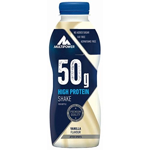 Eiweißdrink Multipower High Protein Shake Vanilla – 12 x 500 ml