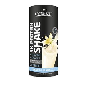 Eiweißpulver (Vanille) Layenberger 3K Protein Shake Vanille-Sahne